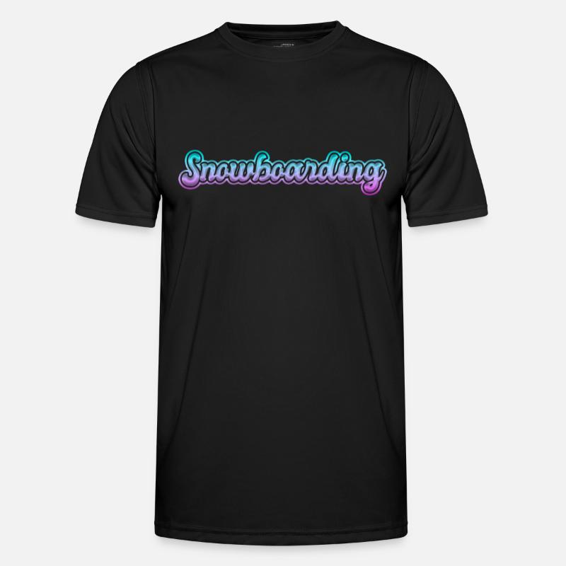 Snowboarding - Men's Functional T-Shirt - black