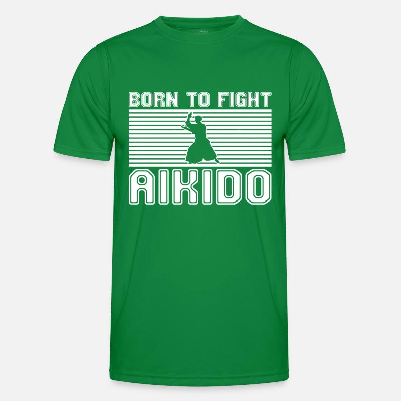 Aikido Männer Funktions-T-Shirt