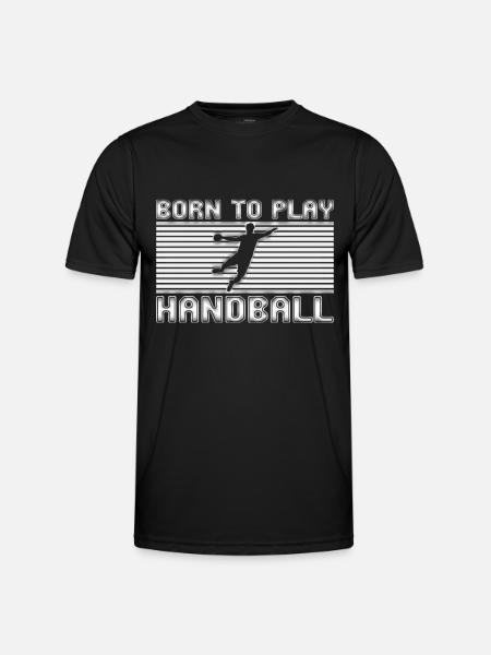 Handball - Men's Functional T-Shirt - black
