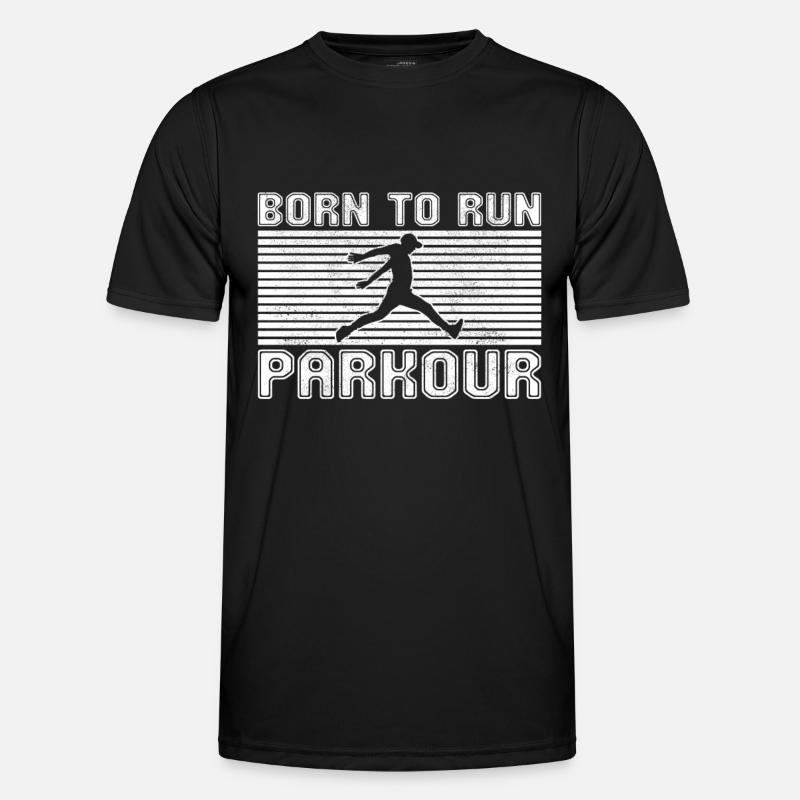 Parkour - Men's Functional T-Shirt - black