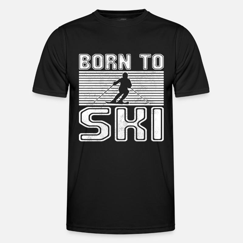 Ski - Men's Functional T-Shirt - black