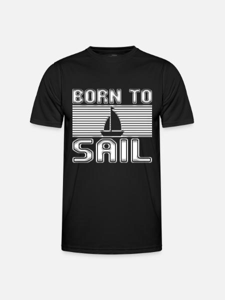 Sail - Men's Functional T-Shirt - black