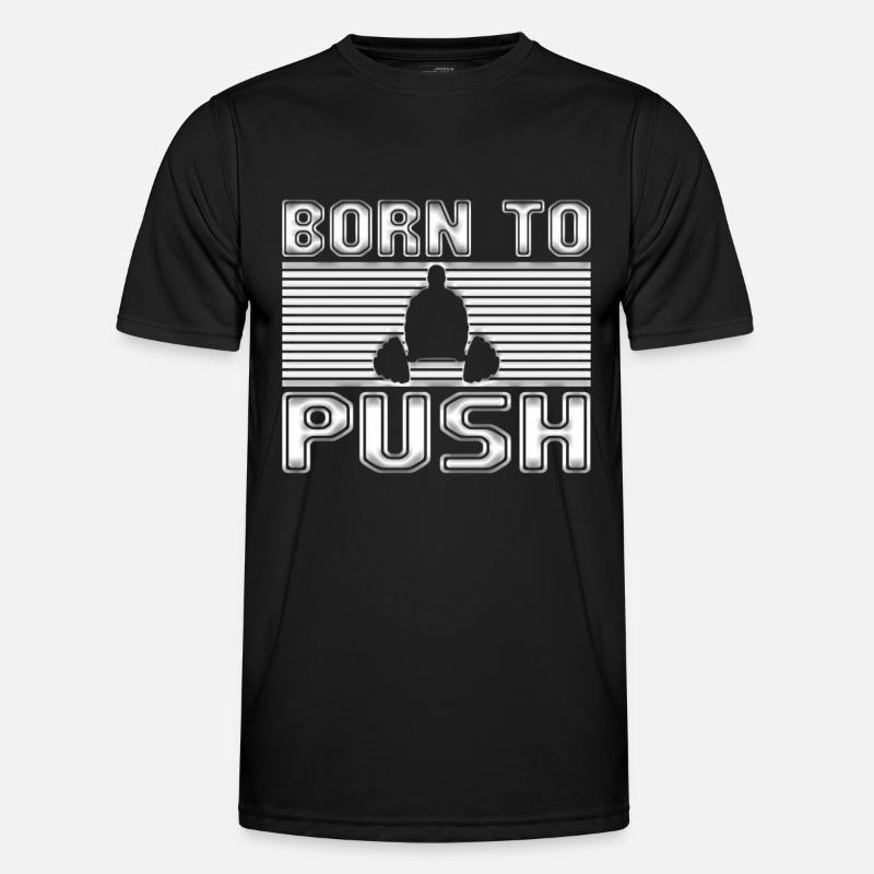 Weight training - Men's Functional T-Shirt - black