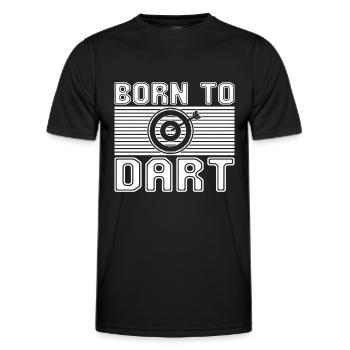 Dard - T-shirt sport Homme - noir - Devant - AI Model Male 178 dark (178cm)