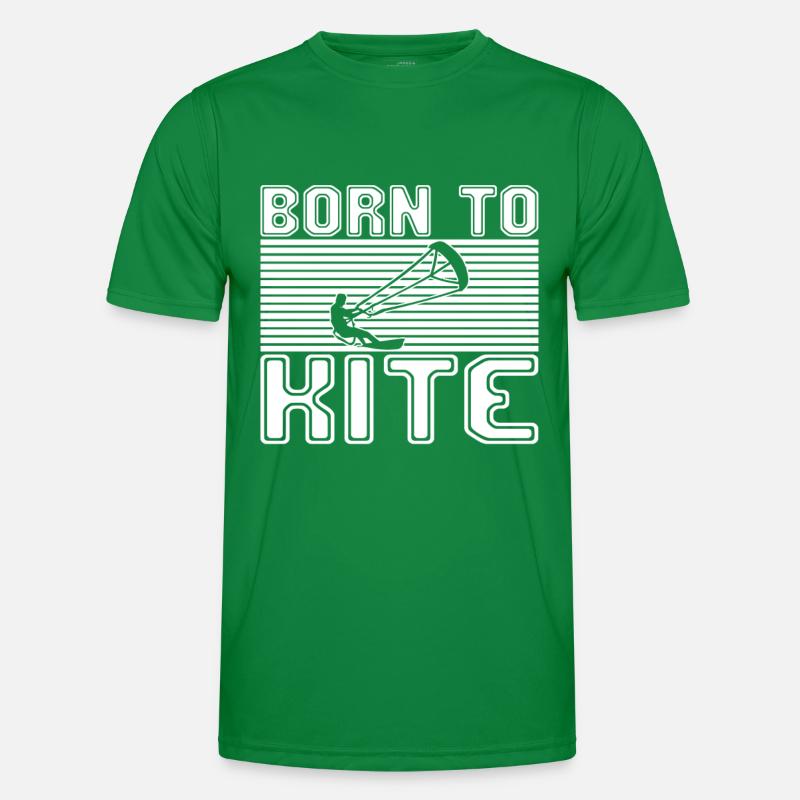 Kite Surfing Männer Funktions-T-Shirt