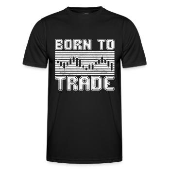 Commerce - T-shirt sport Homme - noir - Devant - AI Model Male 178 dark (178cm)