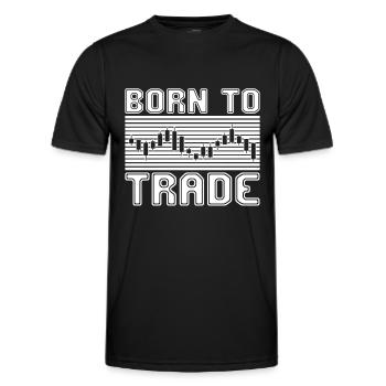 Commerce - T-shirt sport Homme - noir - Devant - AI Model Male 178 dark (178cm)