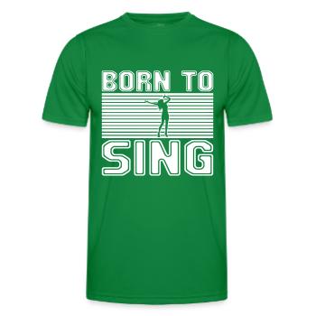 Chanter - T-shirt sport Homme - vert - Devant - AI Model Male 178 dark (178cm)