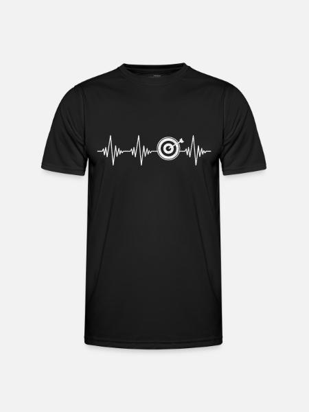 Dart Heartbeat - Men's Functional T-Shirt - black