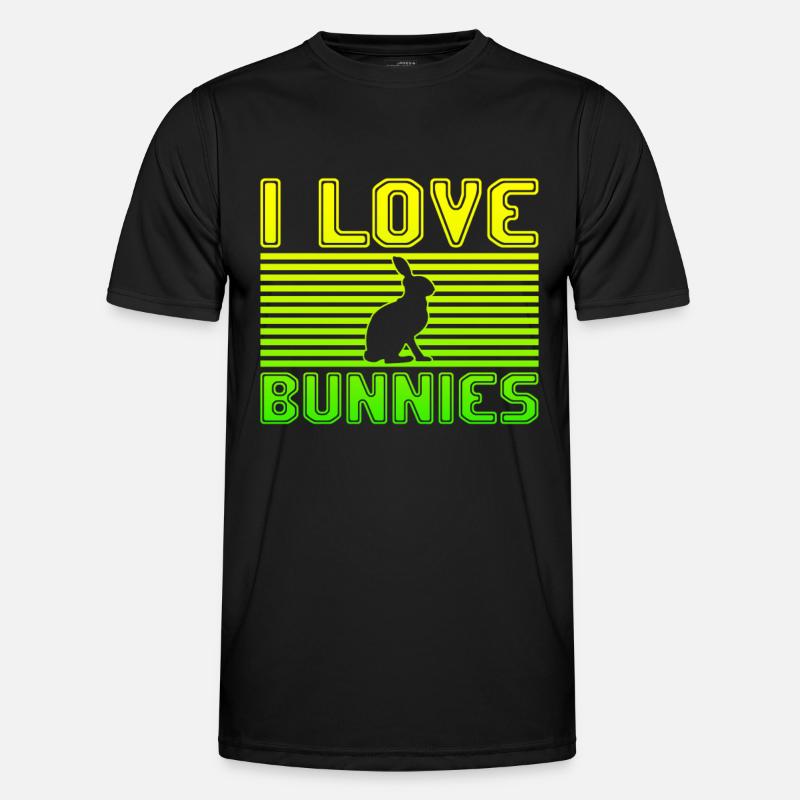 J’adore les lapins T-shirt sport Homme
