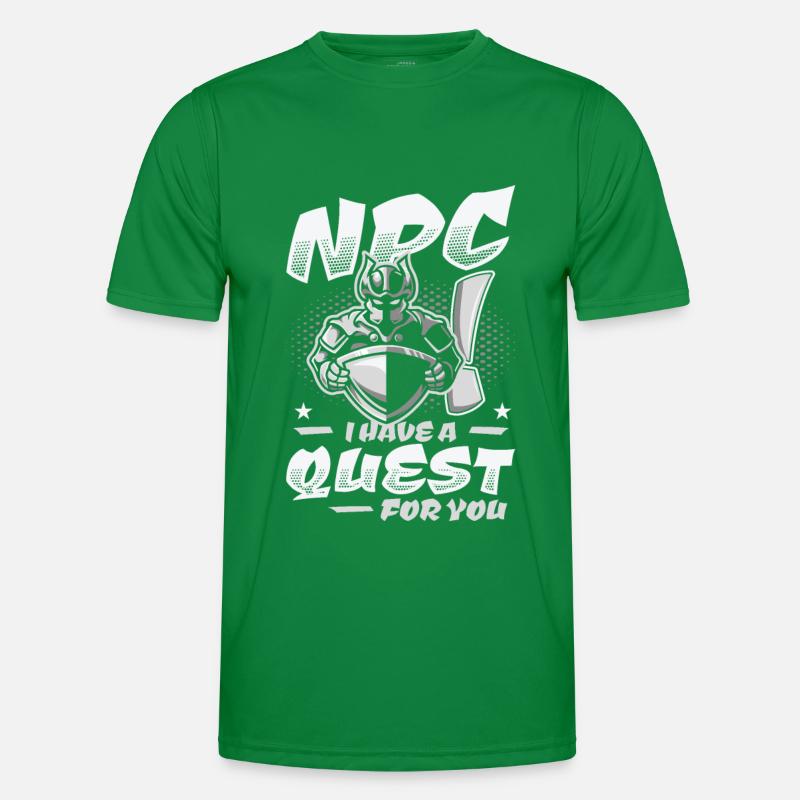 Brettspiele Roleplaying Quest NPC Männer Funktions-T-Shirt