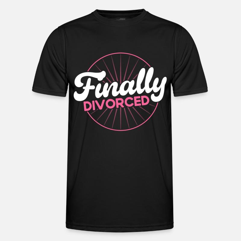 Divorcé Ex-partenaire Dissolution du cadeau de mariage T-shirt sport Homme