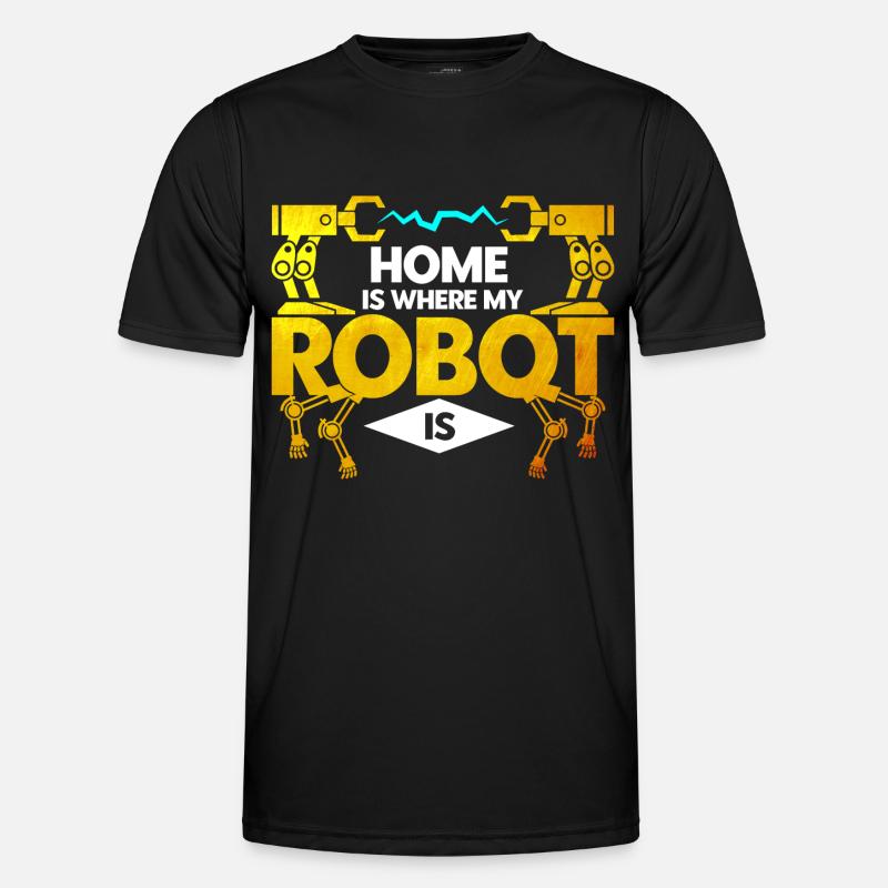 Robotics Engineer Teacher Technology Gift Men's Functional T-Shirt