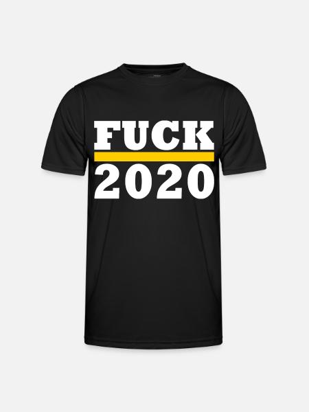 Fuck 2020 - Men's Functional T-Shirt - black