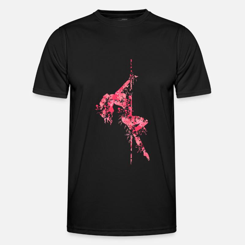 Pole Dance - Men's Functional T-Shirt - black