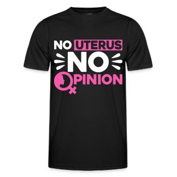 Women's Rights Feminist Empowerment - Men's Functional T-Shirt - black - Front - AI Model Male 178 dark (178cm)