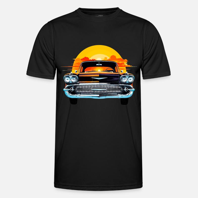 Sun Set Chevy Men's Functional T-Shirt