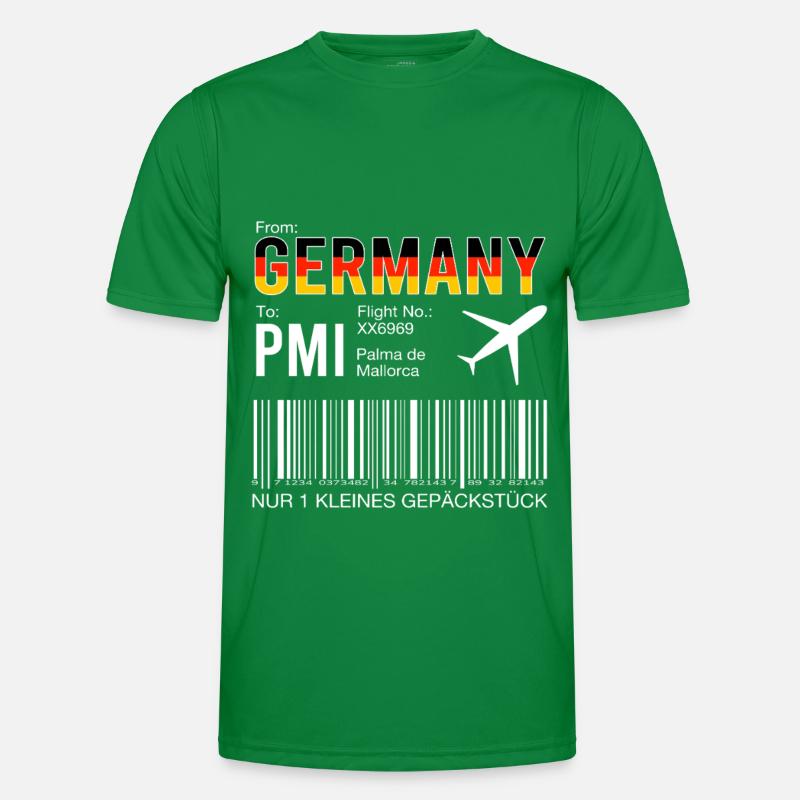 Flight ticket Palma Men's Functional T-Shirt