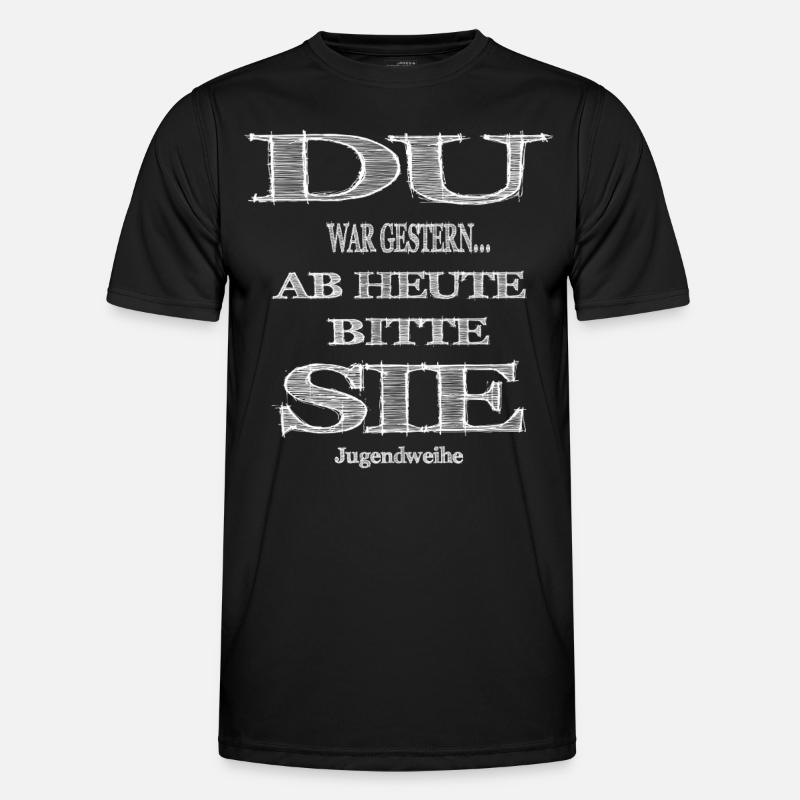 Jugendweihe - Jugendweihe 2026 - Männer Funktions-T-Shirt - Schwarz