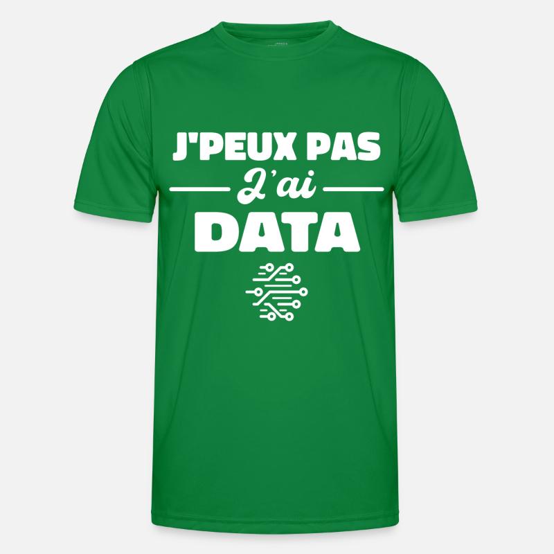 J'Peux Pas J'ai Data Scientist Data Engineer T-shirt sport Homme