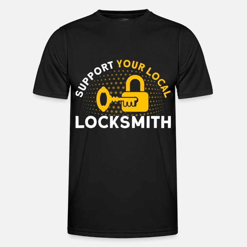 Support local locksmith Men's Functional T-Shirt