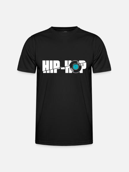 hip hop - Men's Functional T-Shirt - black