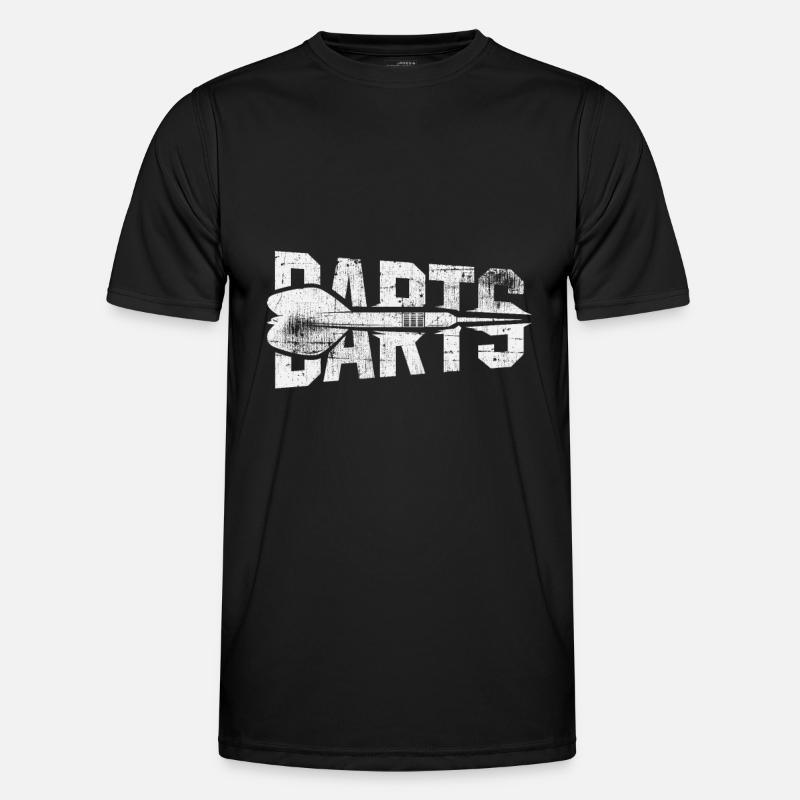 Darts darts - Men's Functional T-Shirt - black