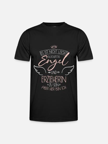 Erzieherin - Männer Funktions-T-Shirt - Schwarz