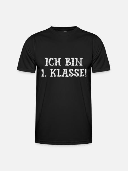 1. École Scolarisation - T-shirt sport Homme - noir