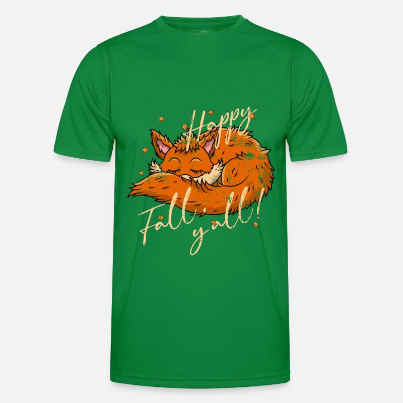 Herbst Männer Funktions-T-Shirt