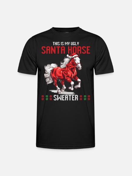 Det här är min jultröja - Funktions-T-shirt herr - svart