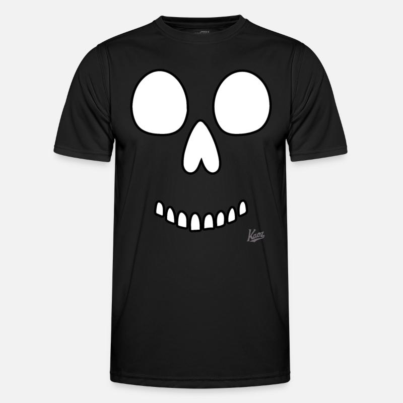 Skull Smile - Men's Functional T-Shirt - black