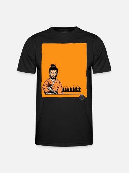 The Deadly Samurai - Men's Functional T-Shirt - black
