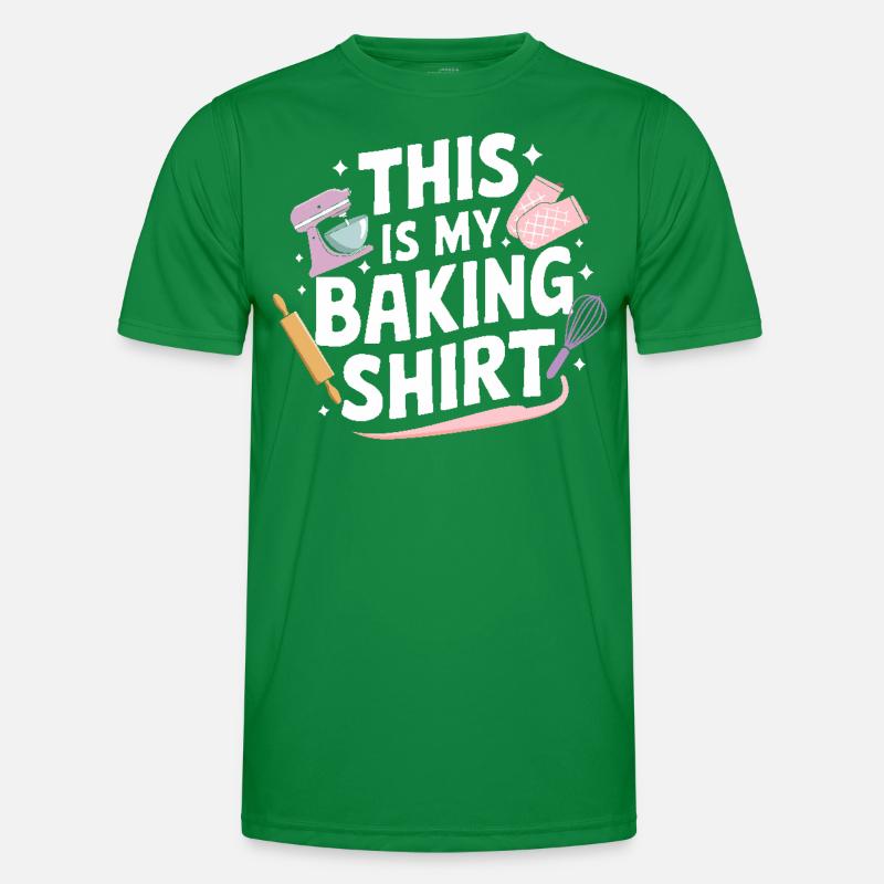 This Is My Baking Bake Bakery Gifts Männer Funktions-T-Shirt
