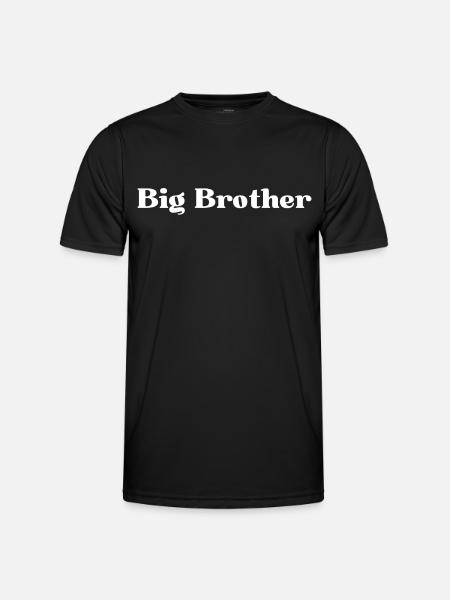 BIG BRO. BIG BROTHER - Men's Functional T-Shirt - black
