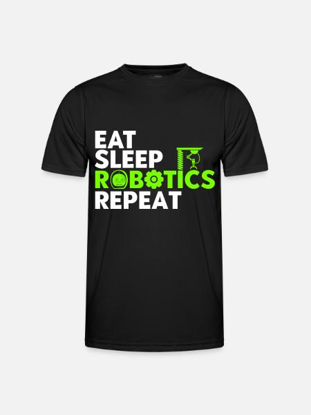 Robot Engineer Teacher Robotics Engineer - Men's Functional T-Shirt - black