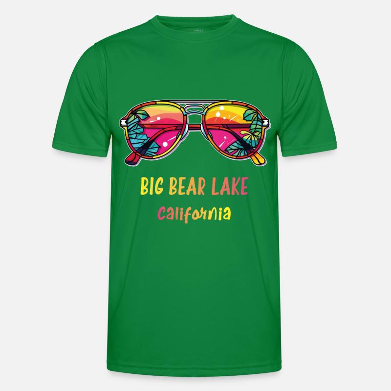 BIG BEAR LAKE Männer Funktions-T-Shirt