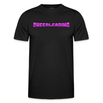 cheerleading - T-shirt sport Homme - noir - Devant - AI Model Male 178 dark (178cm)