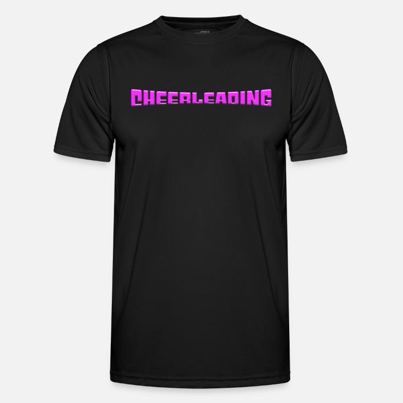 cheerleading - Men's Functional T-Shirt - black