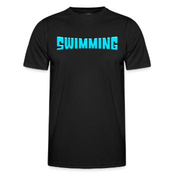 Nager - T-shirt sport Homme - noir - Devant - AI Model Male 178 dark (178cm)