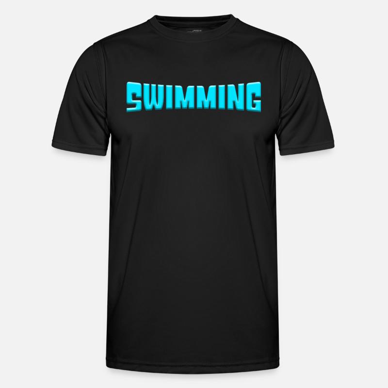 Schwimmen Männer Funktions-T-Shirt