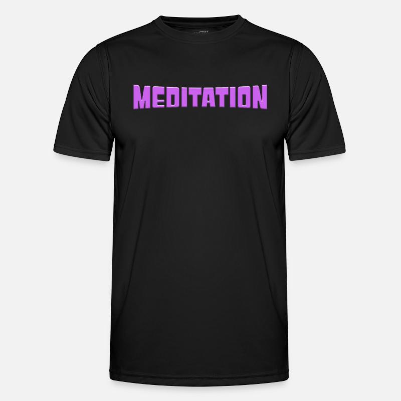 Méditation T-shirt sport Homme