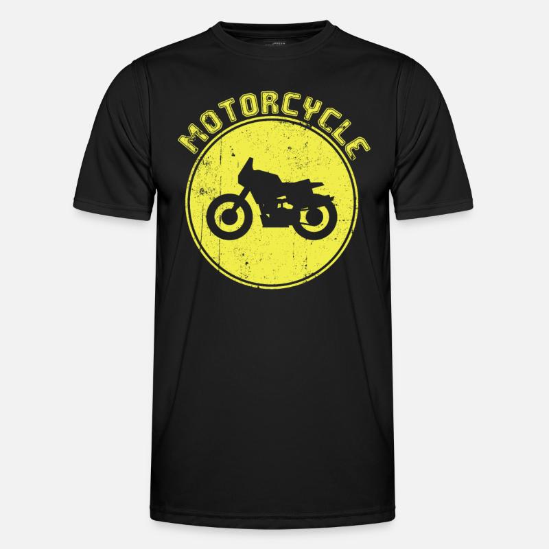 Motorcycle - Men's Functional T-Shirt - black