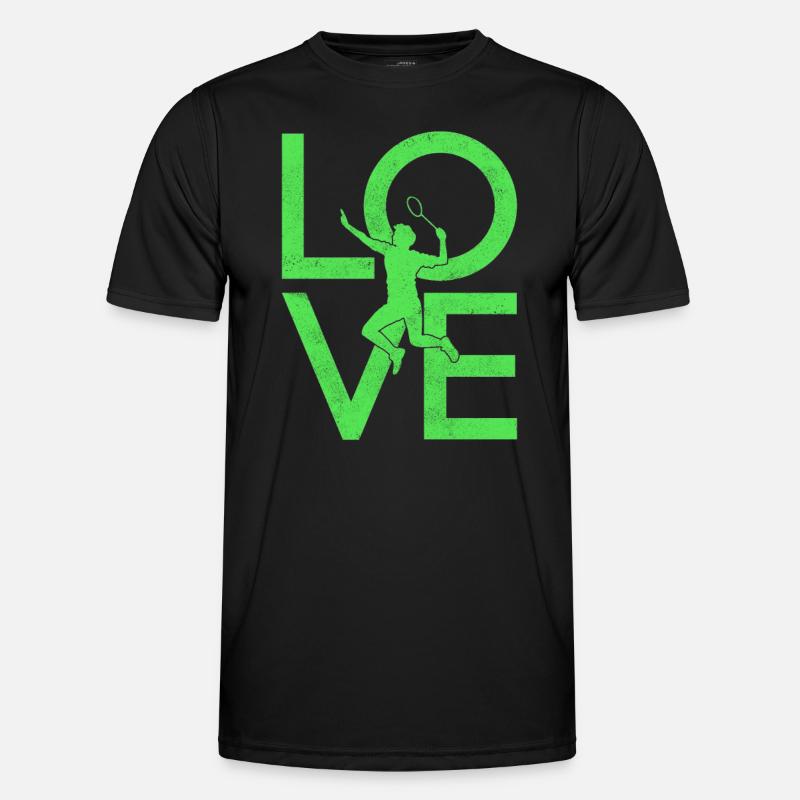 Badminton - Men's Functional T-Shirt - black