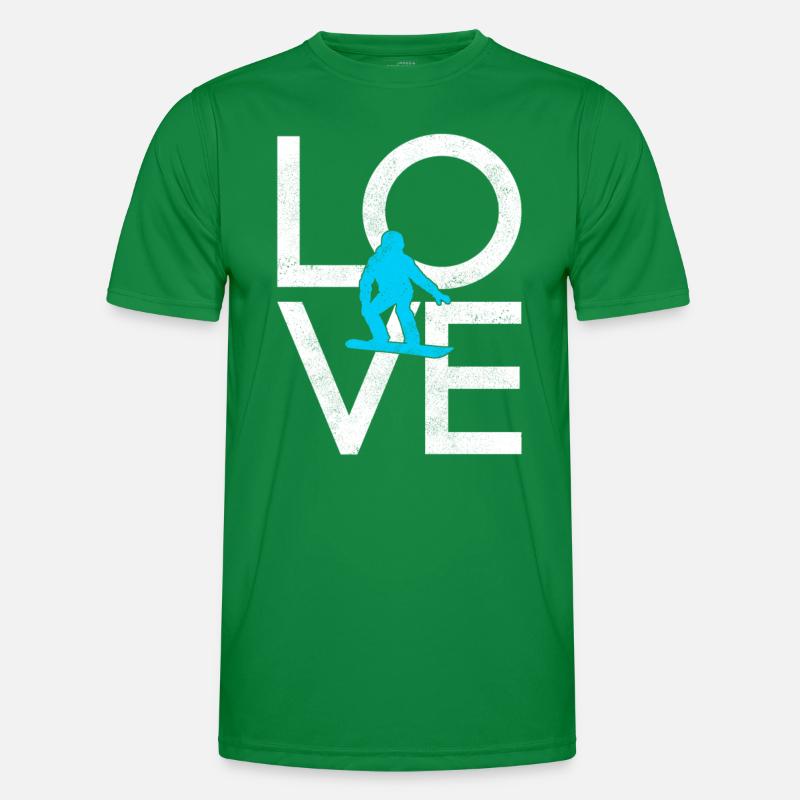 Snowboard T-shirt sport Homme