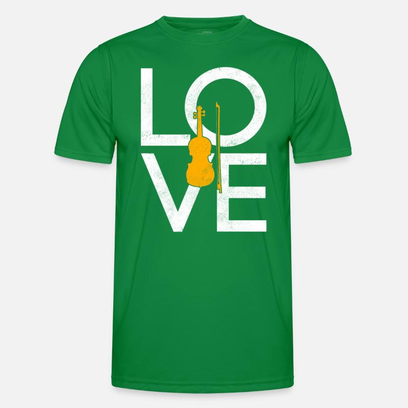 Violon T-shirt sport Homme