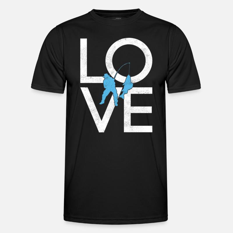 Angling - Men's Functional T-Shirt - black