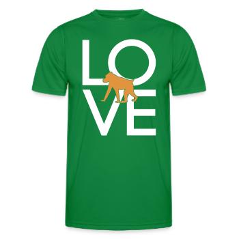 Monkey - Men's Functional T-Shirt - kelly green - Front - AI Model Male 178 dark (178cm)