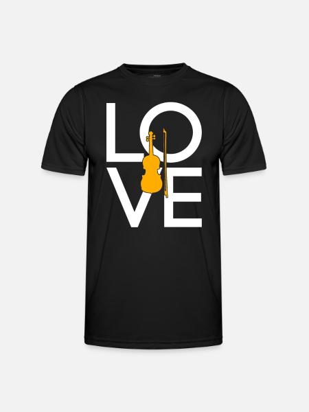 Violon - T-shirt sport Homme - noir