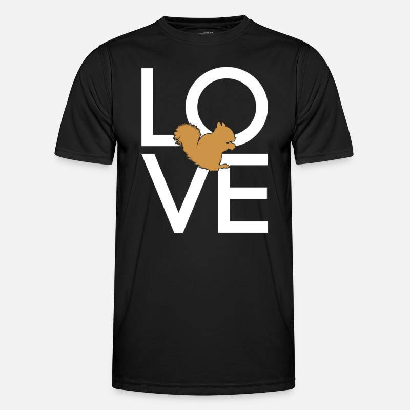 Squirrel - Men's Functional T-Shirt - black